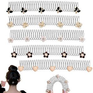 Stretch Hair Fixer Comb Headband for Thin & Thick Hair, Korean Style